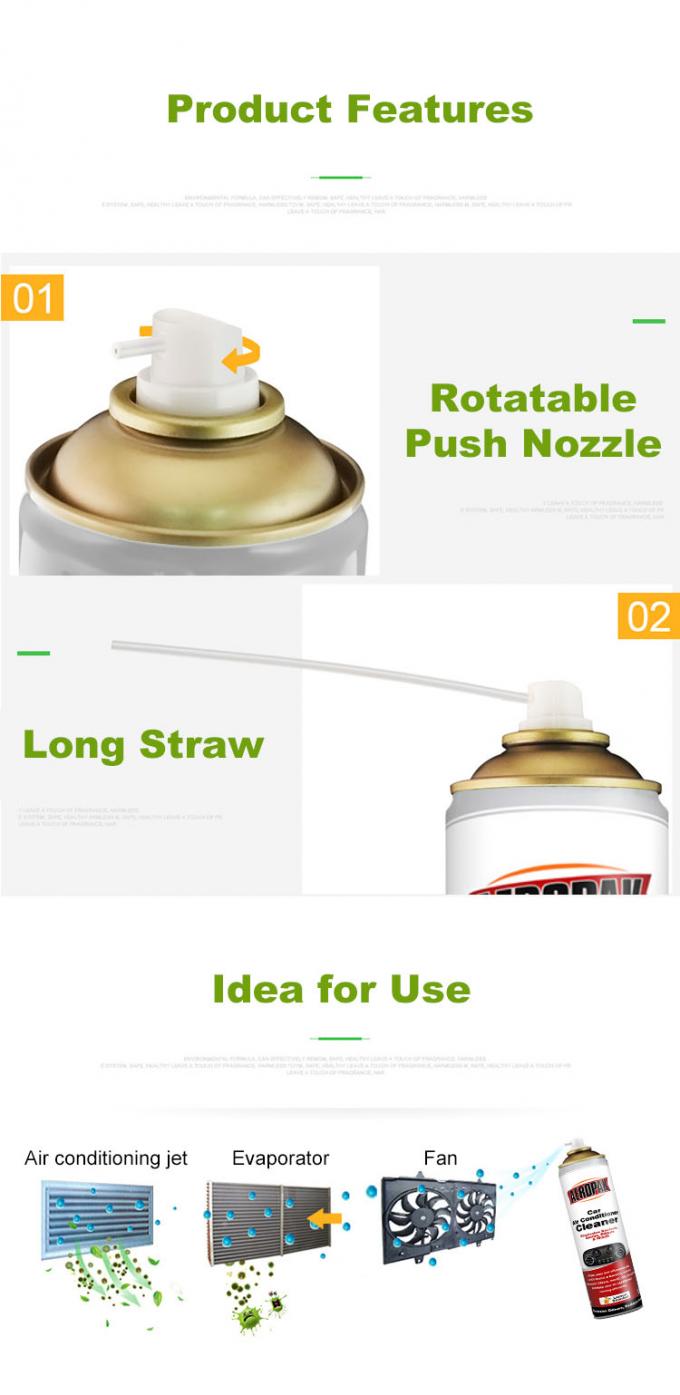 بخاخ تنظيف مكيف السيارة من TUV Certifacates سعة 500 مل 3