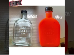 طلاء مطهر مطاطي الوردي الفلوريسنتي Aeropak طلاء طلاء طلاء سيارات قابل للإزالة