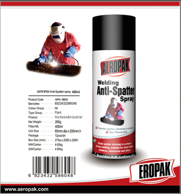Aeropak 500ML Anti Spatter Spray , Welding Aerosol Spray Paint