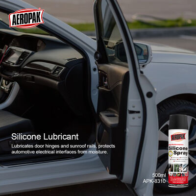 Aeropak 500ml Aerosol Base Oil Silicone Release Lubricating Spray Effective Noise Elimination Anti-wear Protection for