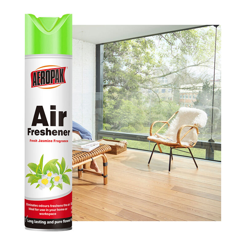 Aeropak 330ml Aerosol Jasmin Scent Use Effective Odor Eliminator Long-lasting Eco-friendly Pet-Safe Child-Safe Air Freshener